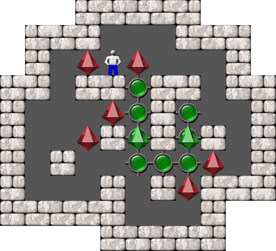 Сокобан Thinking Rabbit Arranged уровень 432